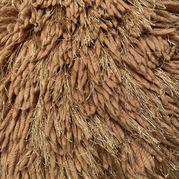 Throw Pillow Metallic Pink - Picture 4 of 6